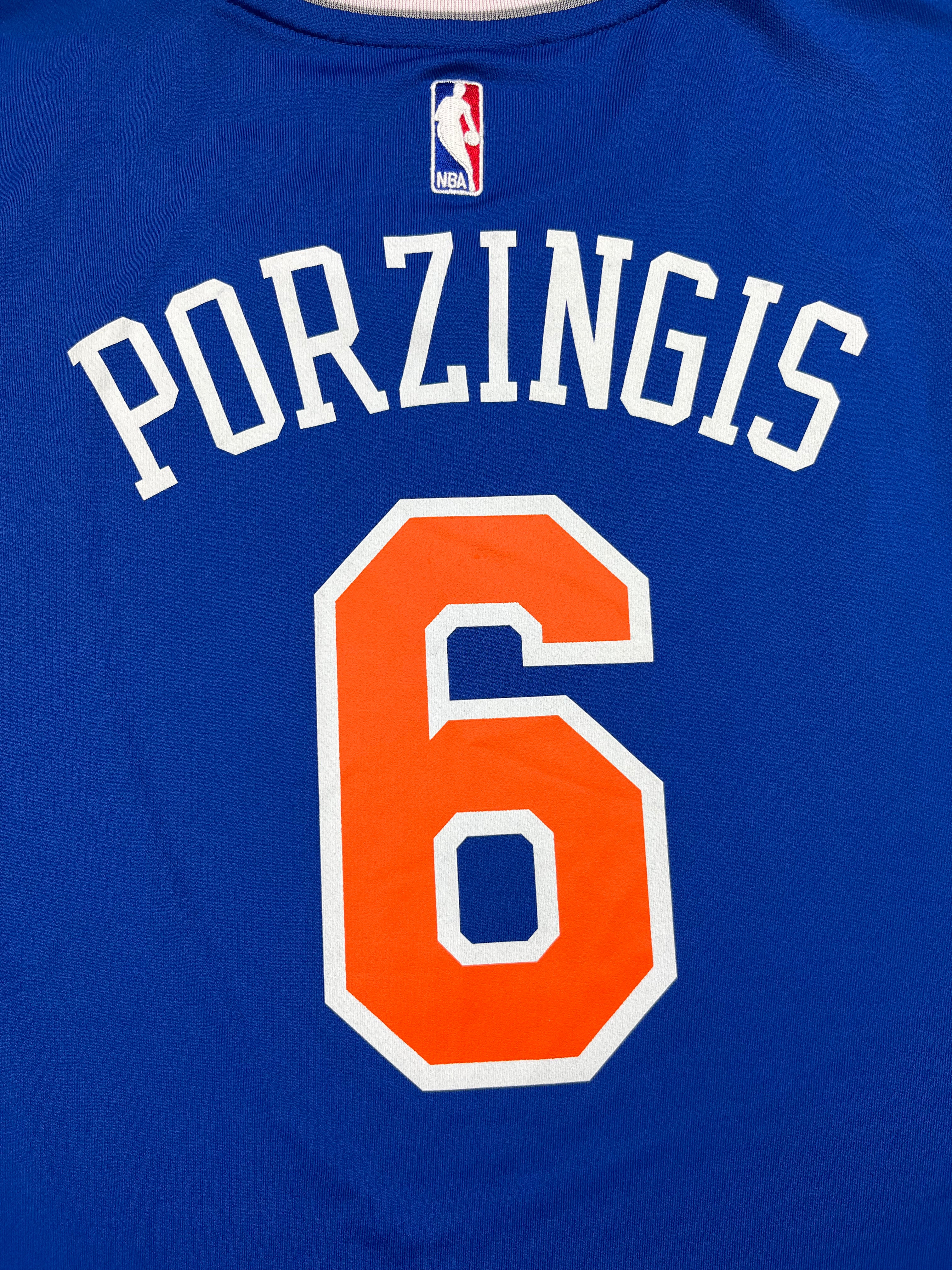 2015-17 New York Knicks Adidas Road Jersey Porzingis #6 (L) BNWT