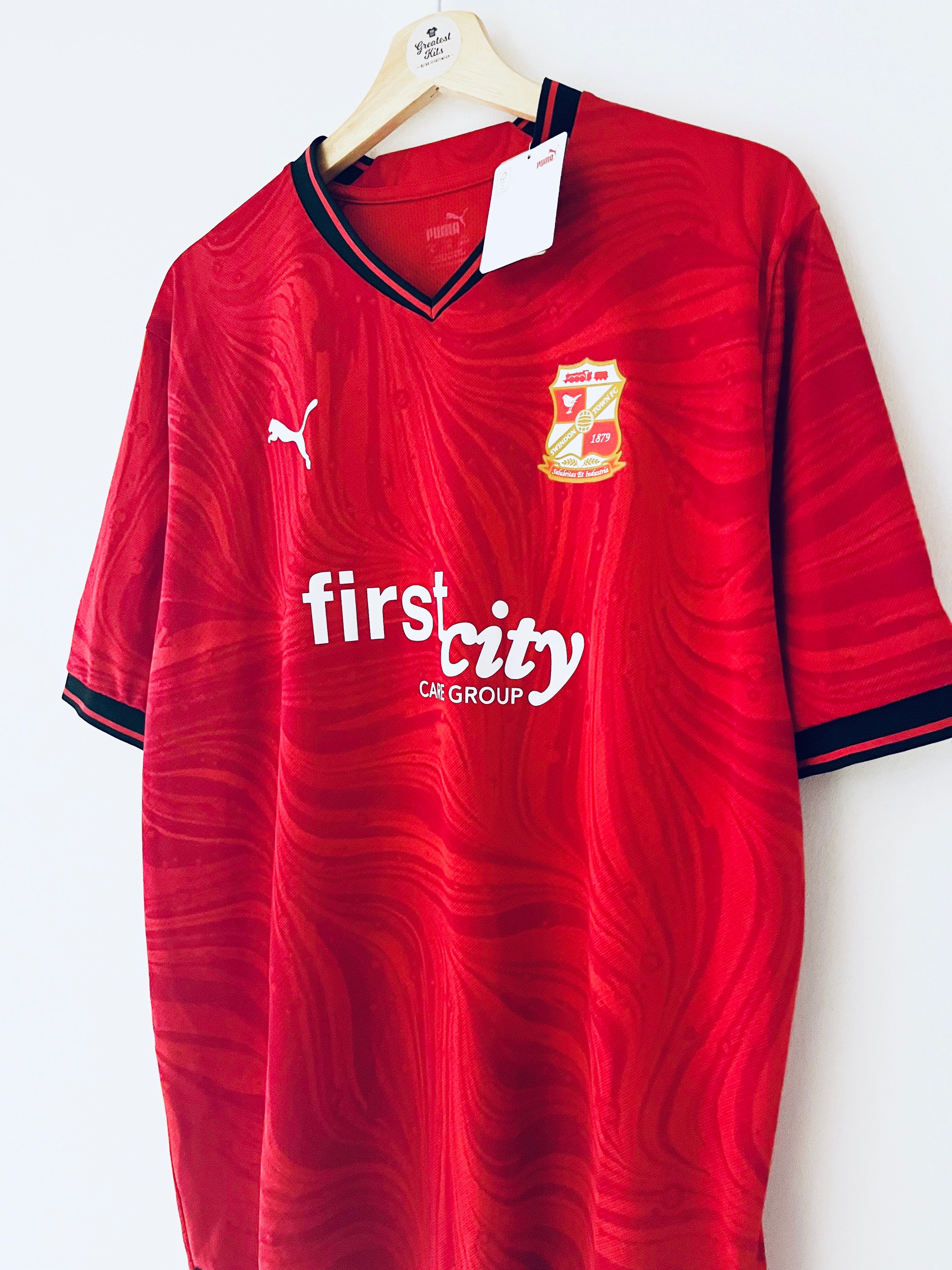 2022/23 Swindon Town Home Shirt (XL) BNWT