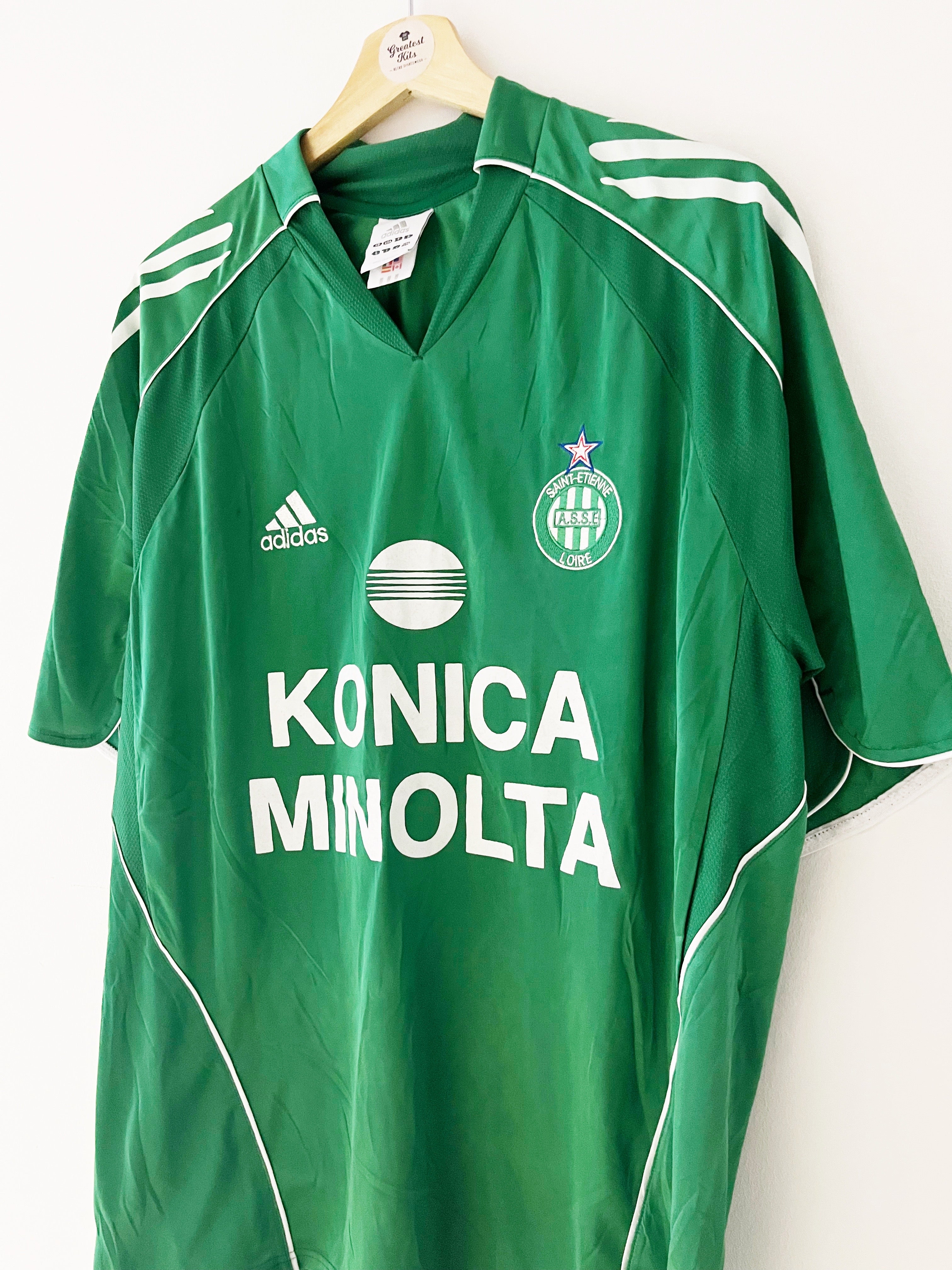 2005/06 Saint Etienne Home Shirt (L) 9/10