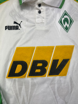 1995/96 Werder Bremen Home L/S Shirt (L) 9/10