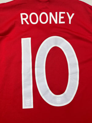 2010/11 England Away Shirt Rooney #10 (XXL) 9/10