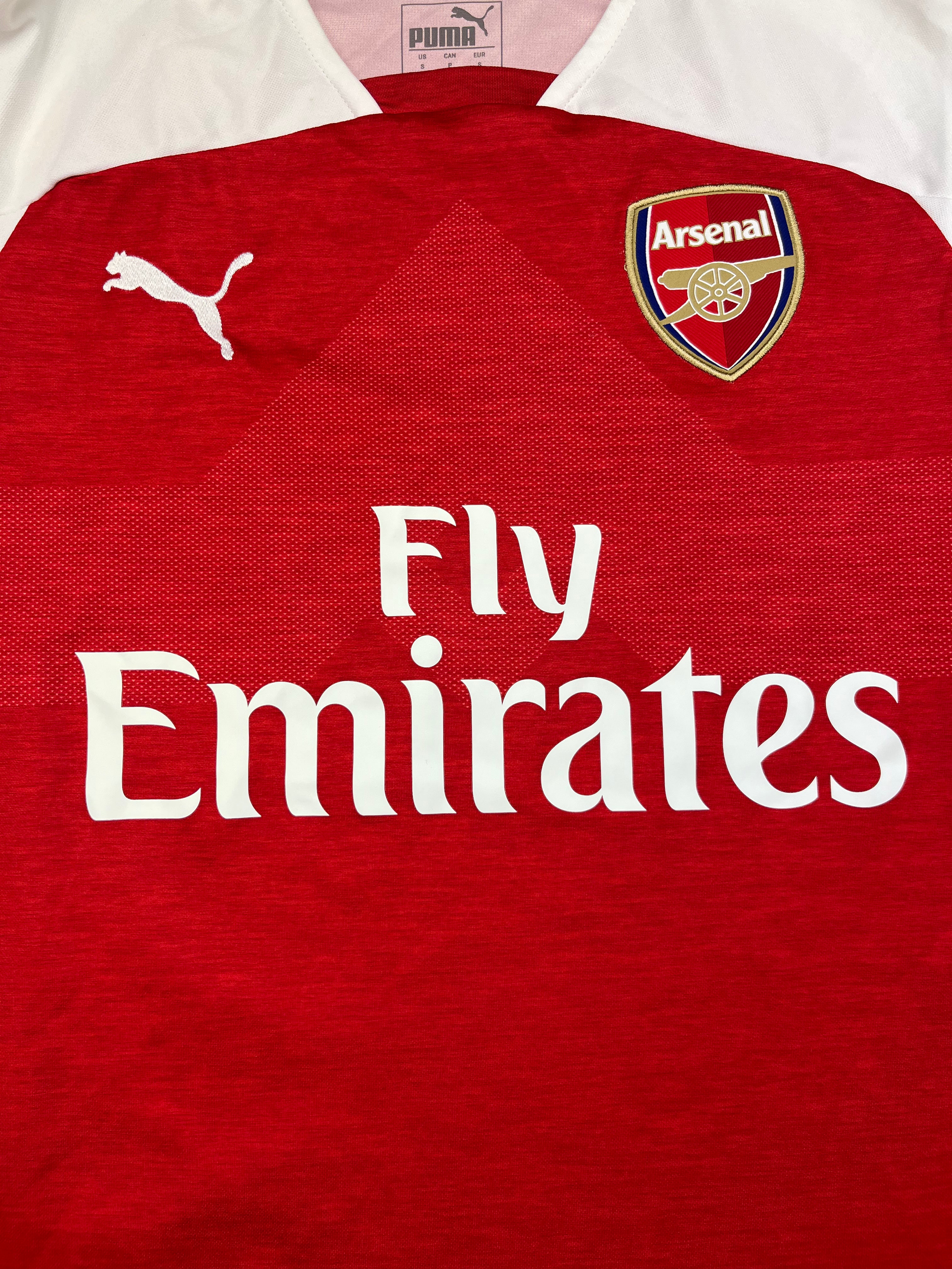 2018/19 Arsenal Home Shirt (S) 9/10