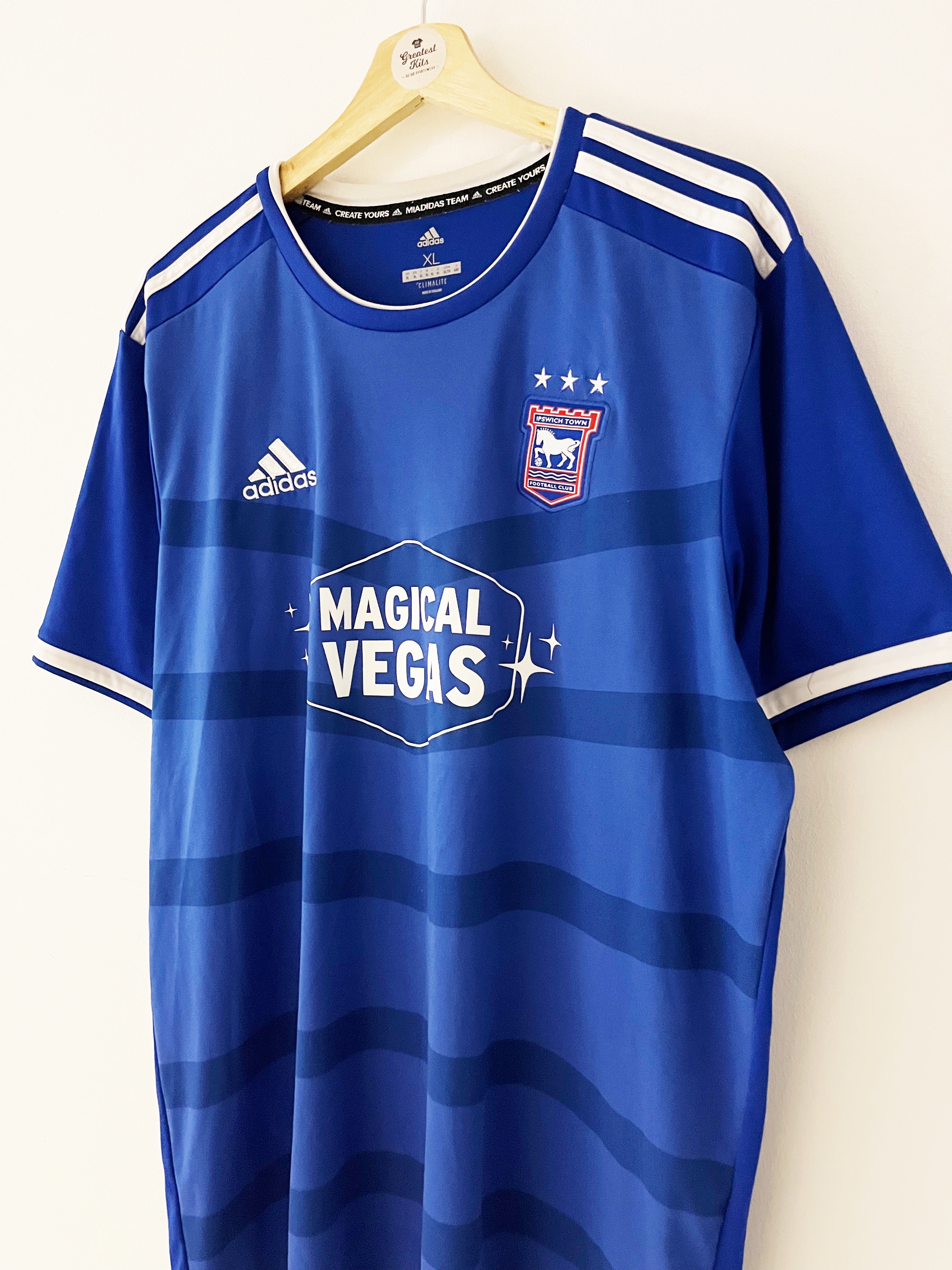 2019/20 Ipswich Town Home Shirt (XL) 9/10