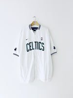 1998-99 Boston Celtics Nike Warmup Shooting Shirt (XL) 9/10