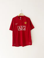 2007/09 Manchester United Home Shirt (XL) 7.5/10