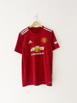 2020/21 Manchester United Home Shirt (M) 9/10