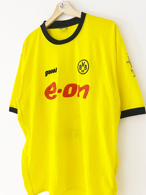 2003/04 Borussia Dortmund ‘Squad Signed’ Home Shirt (XL) 9/10