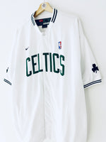 1998-99 Boston Celtics Nike Warmup Shooting Shirt (XL) 9/10