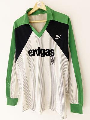 1987/89 Borussia Monchengladbach Home L/S Shirt (L) 9/10