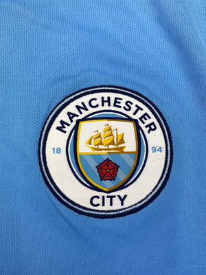 2018/19 Manchester City L/S Home Shirt Mahrez #26 (XL) 9/10