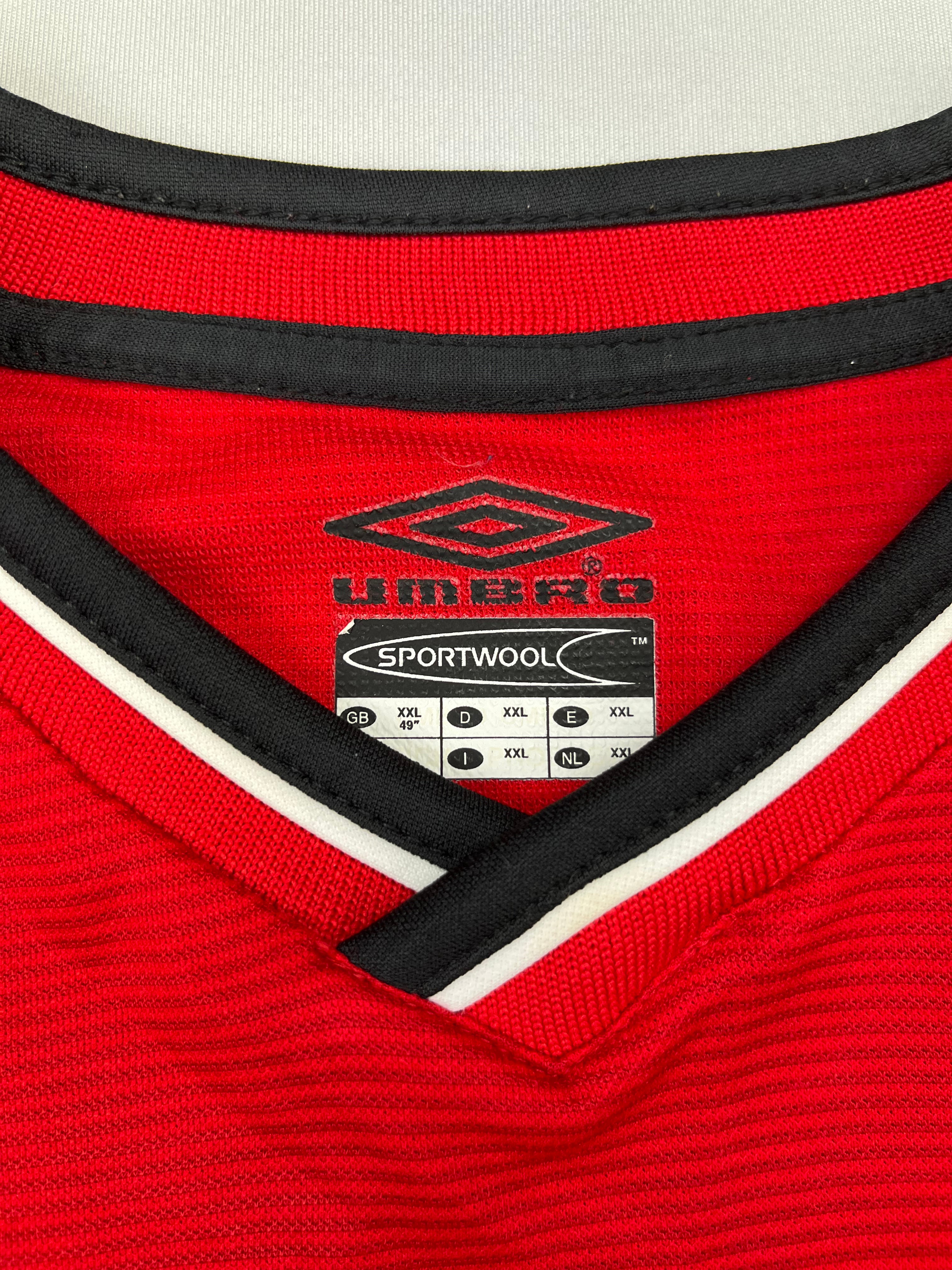 2000/02 Manchester United Home Shirt (XXL) 8.5/10