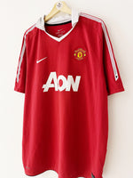 2010/11 Manchester United Home Shirt (XXL) 9/10