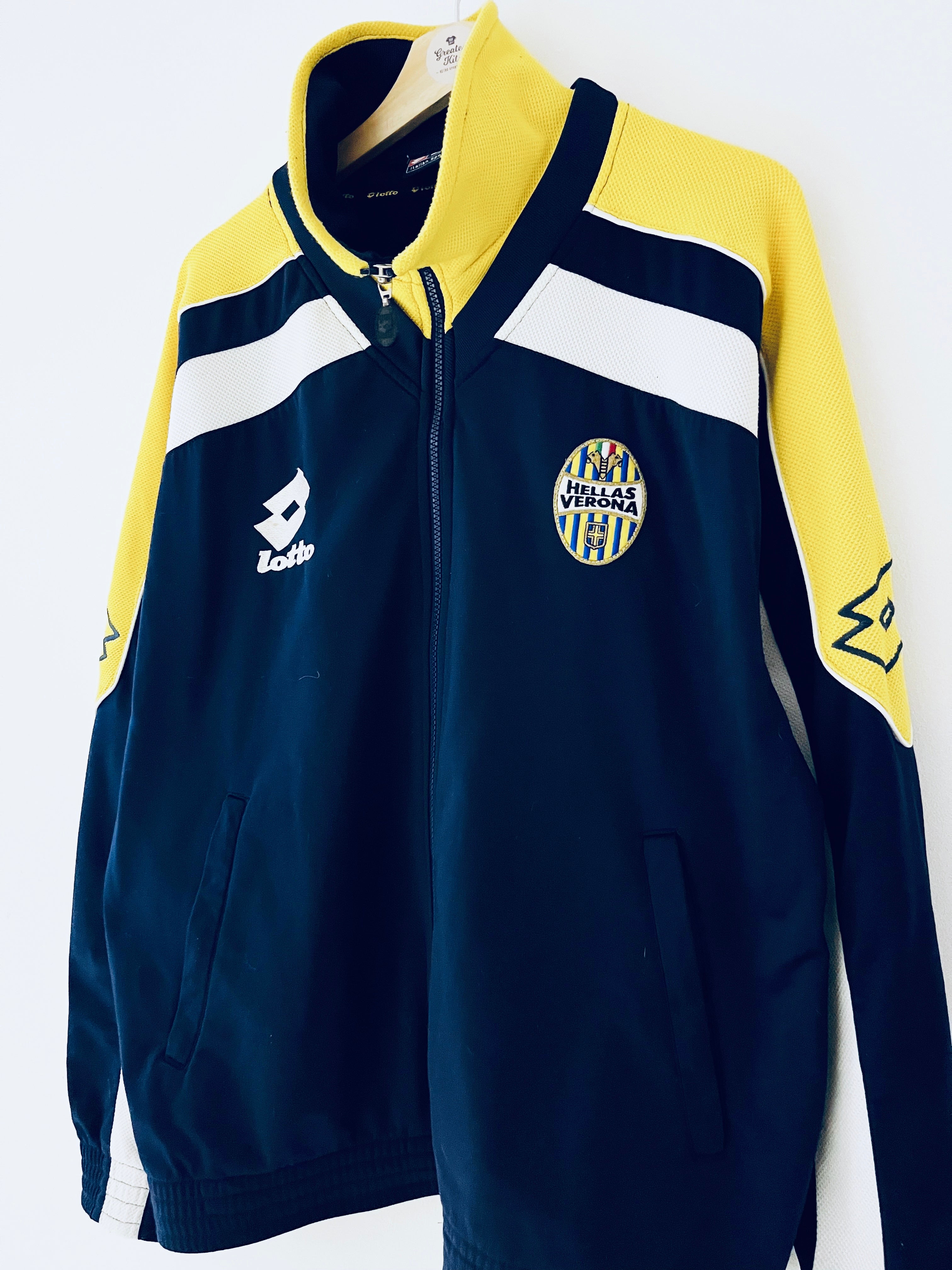 2001/02 Hellas Verona Track Jacket (L) 7.5/10