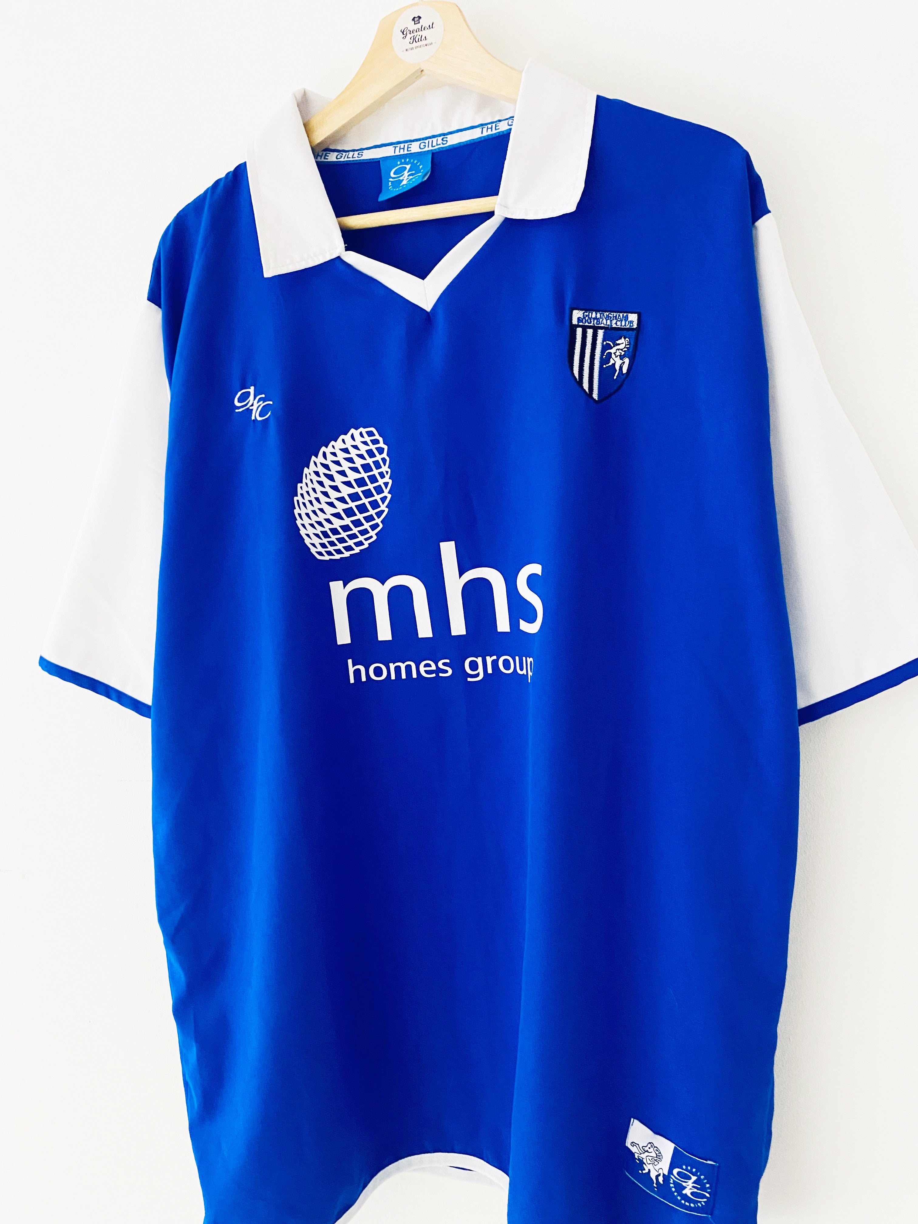 2004/05 Gillingham Home Shirt (XL) 9/10