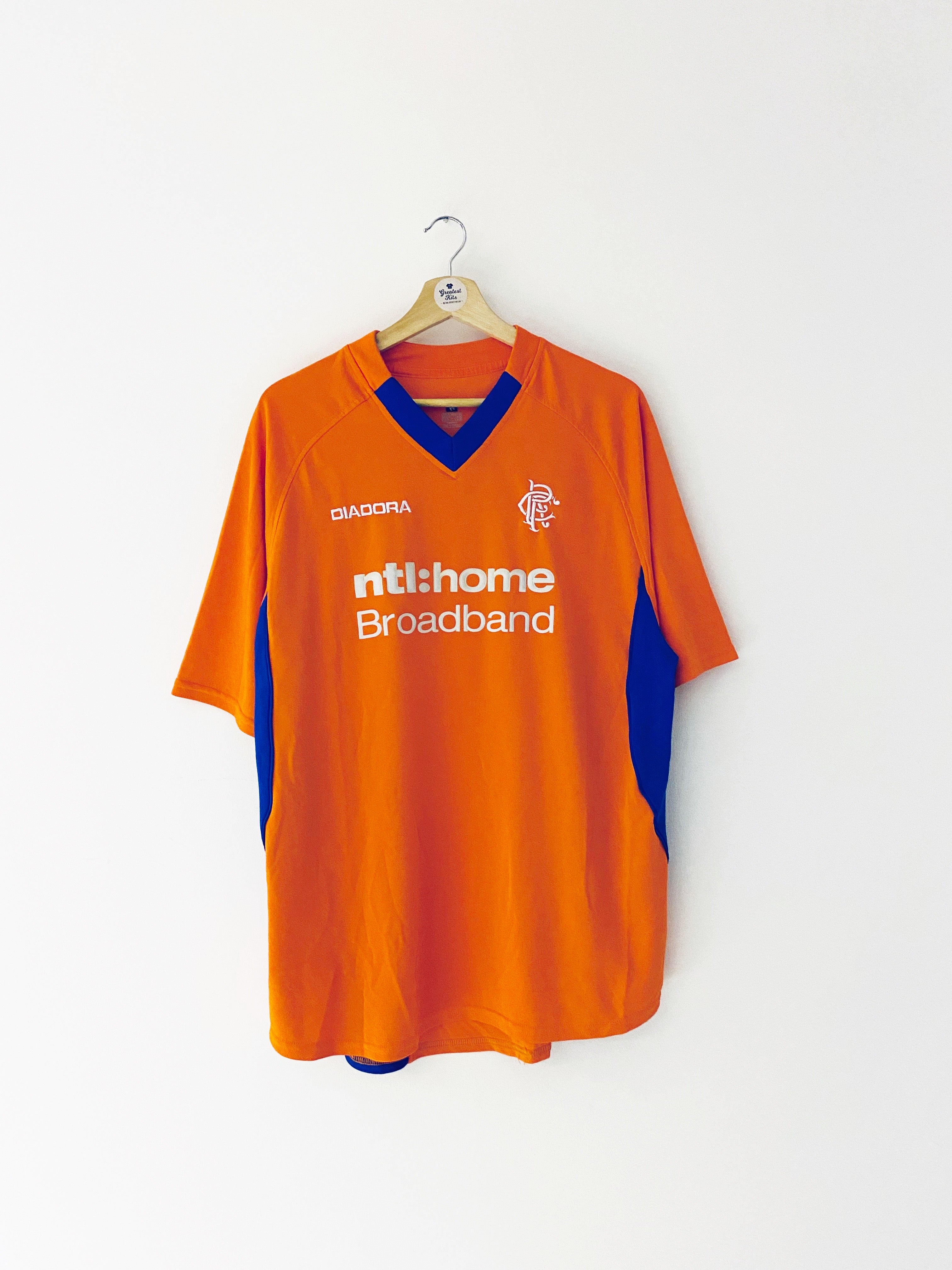 2002/03 Rangers Away Shirt (XL) 8.5/10