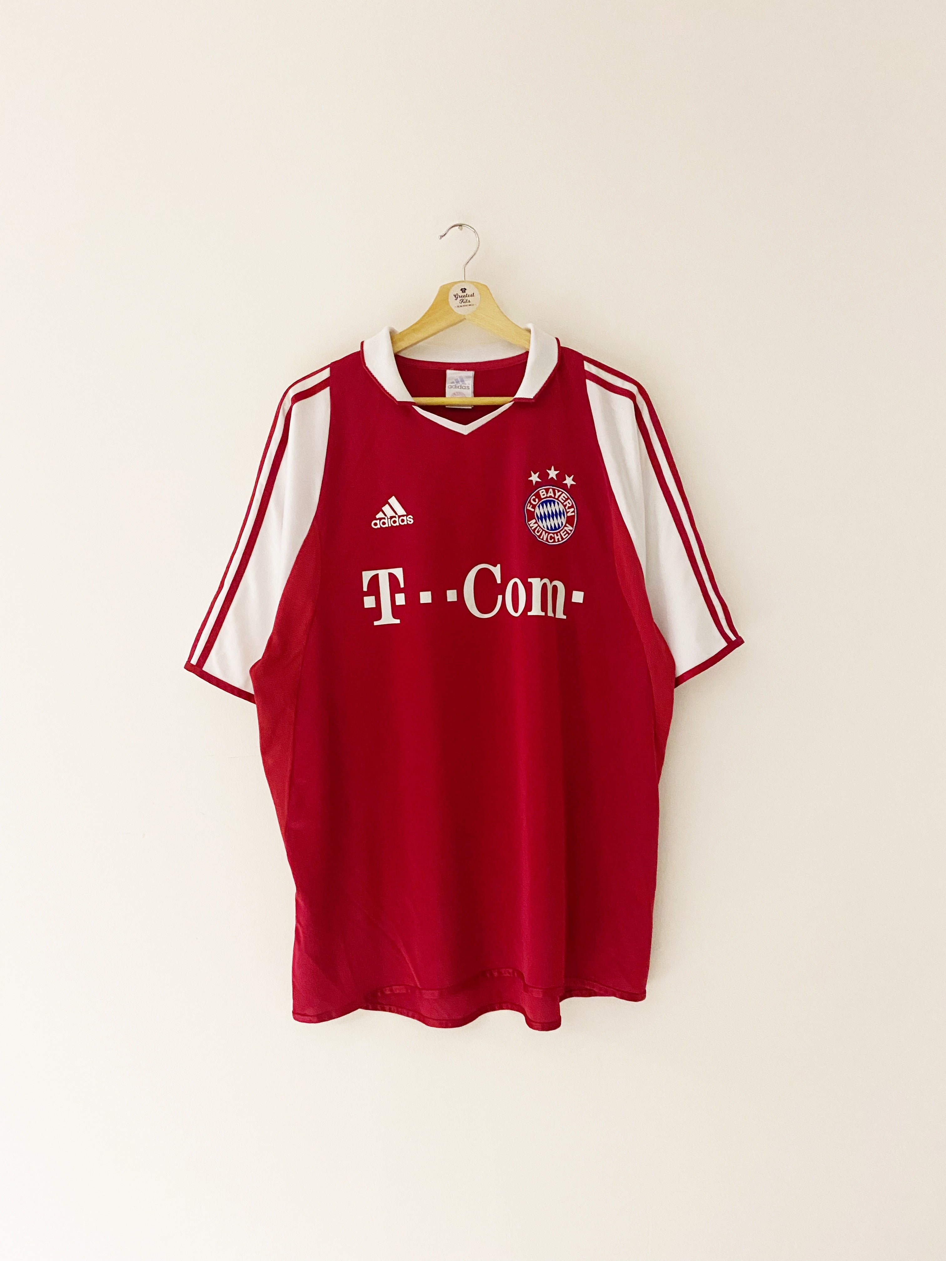 2004/05 Bayern Munich Home Shirt (XL) 9/10