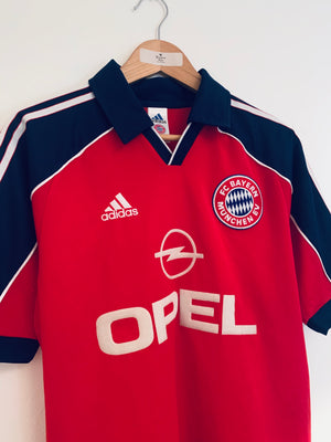 1999/01 Bayern Munich Home Shirt Jancker #19 (S) 8.5/10