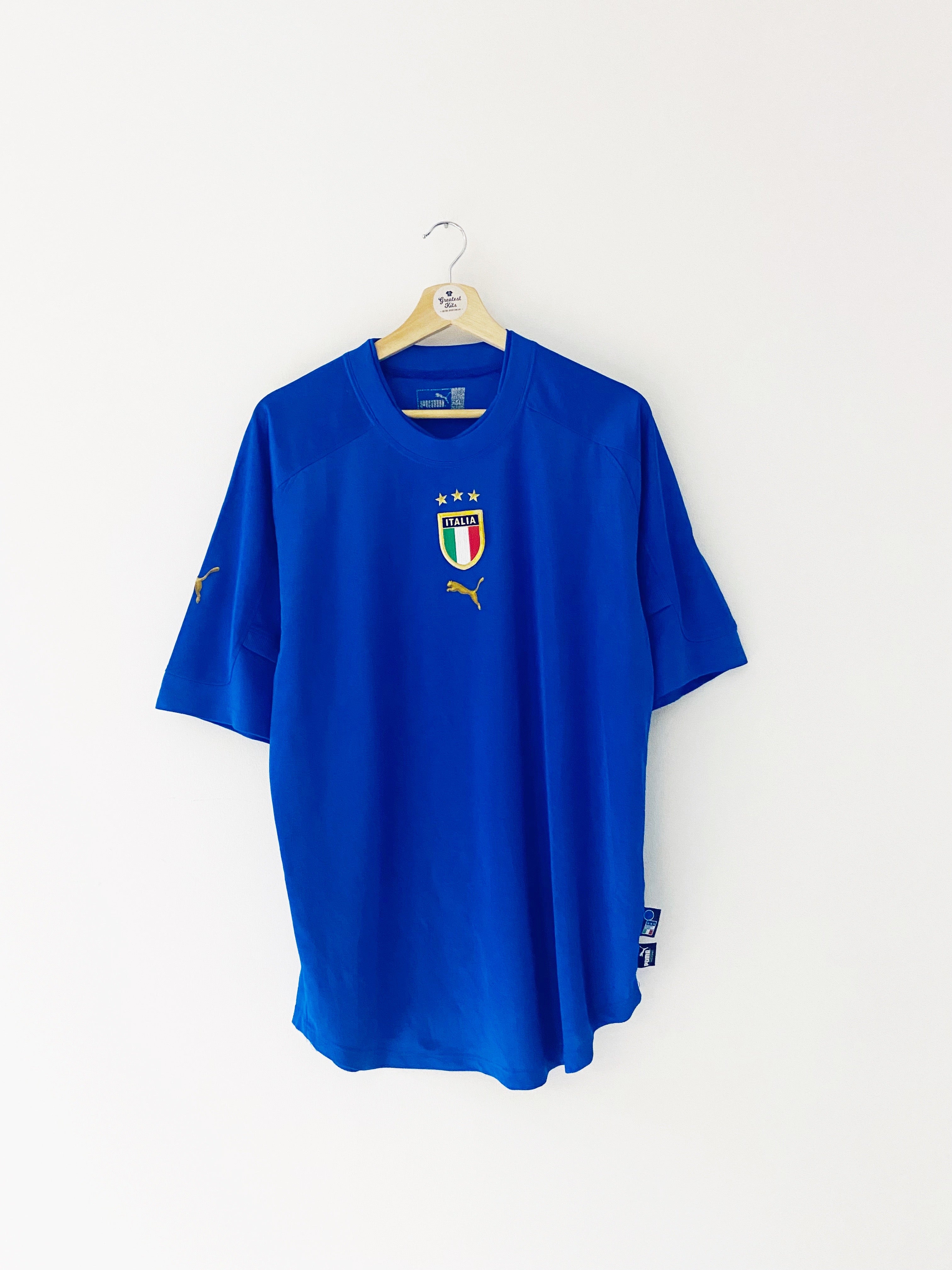 2004/06 Italy Home Shirt (XL) 7.5/10