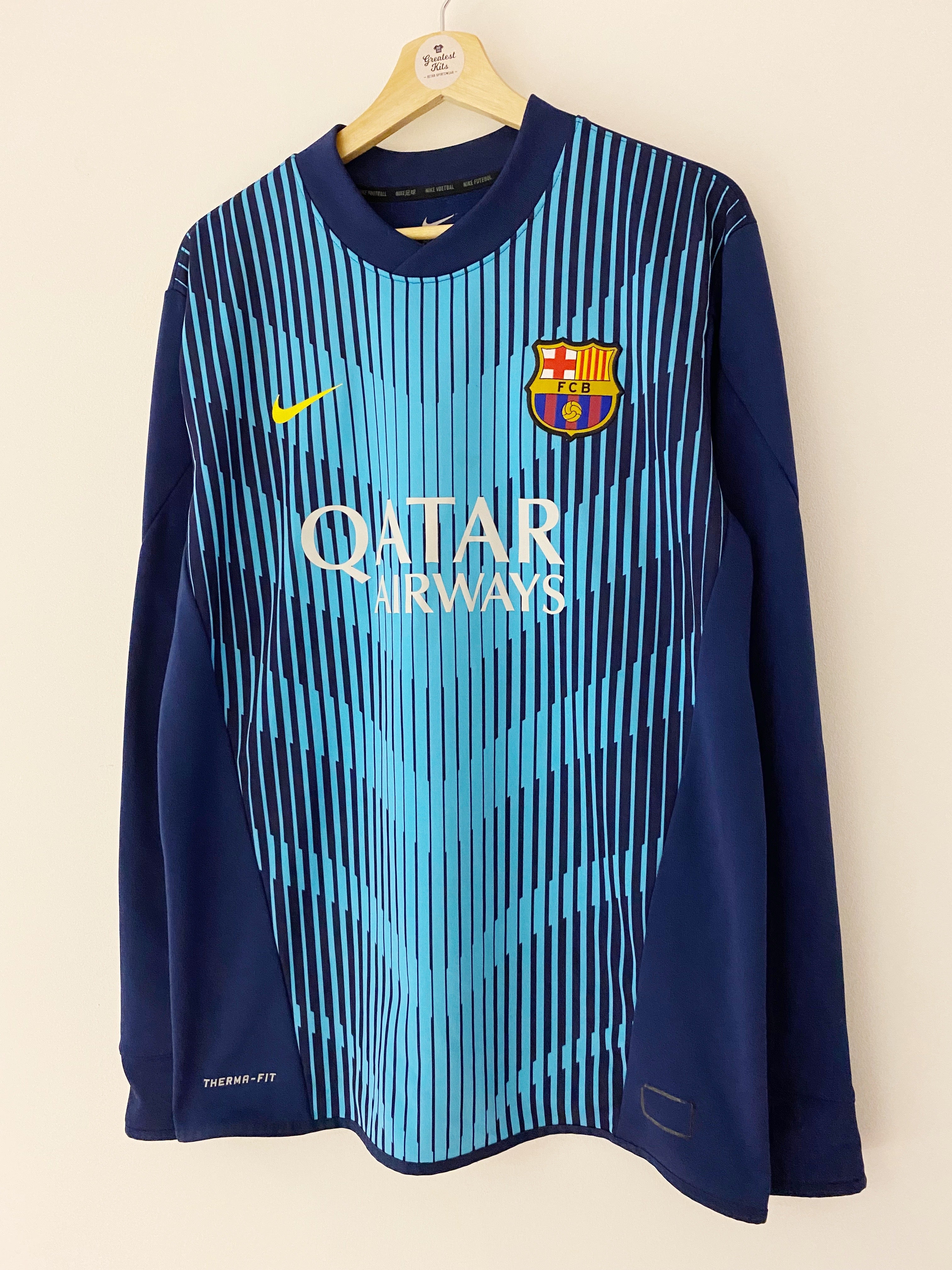 2014/15 Barcelona Training Top (L) 8/10