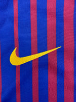 2017/18 Barcelona Home L/S Shirt Pique #3 (M) 9.5/10