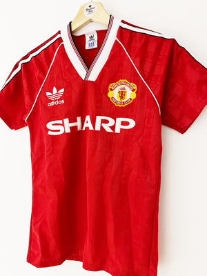 1988/90 Manchester United Home Shirt (Y) 8.5/10