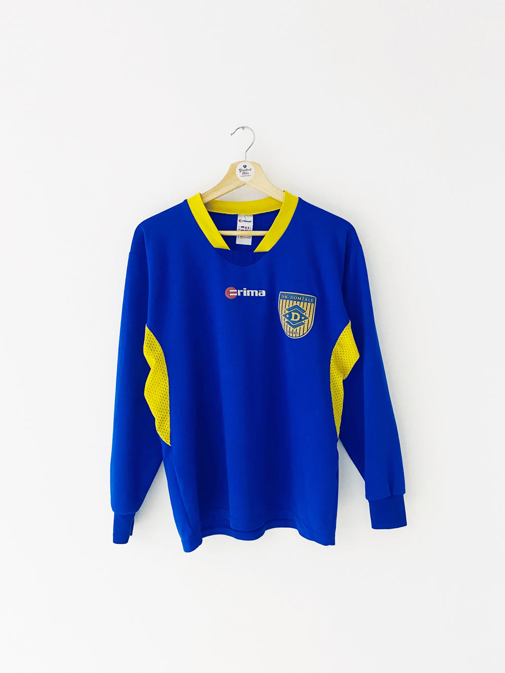 Vintage NK Domzale Away L/S Shirt #10 (S) 8/10