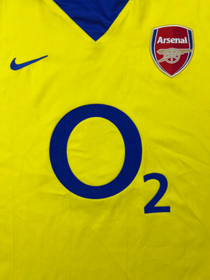 2003/05 Arsenal Away Shirt Cole #3 (S) 8.5/10