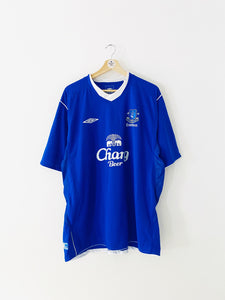 2004/05 Everton Home Shirt (XXL) 8/10