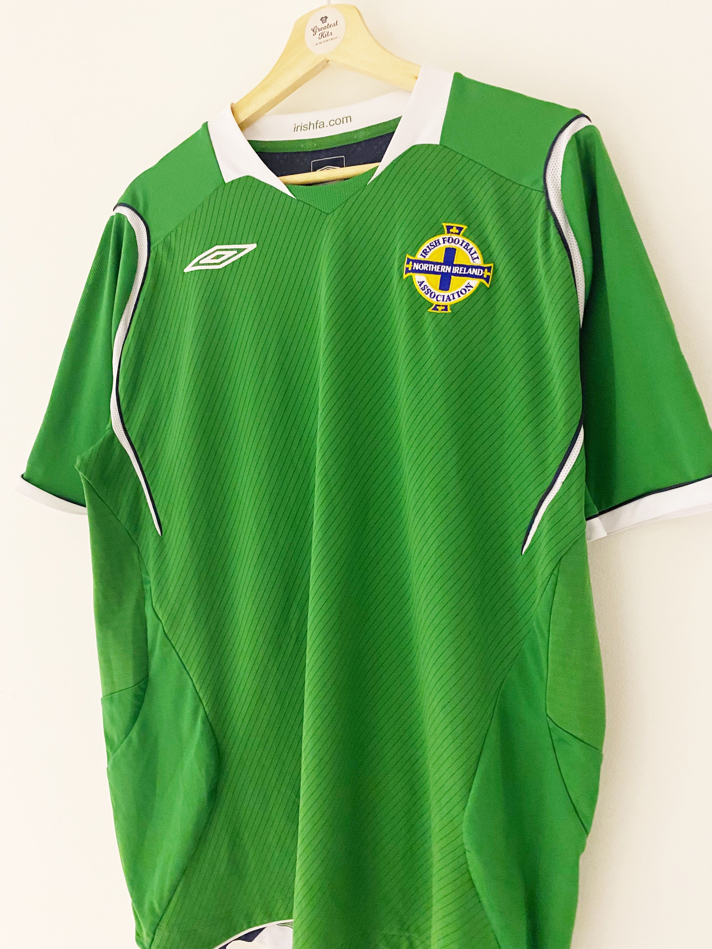 2008/10 Northern Ireland Home Shirt (XL) 9/10