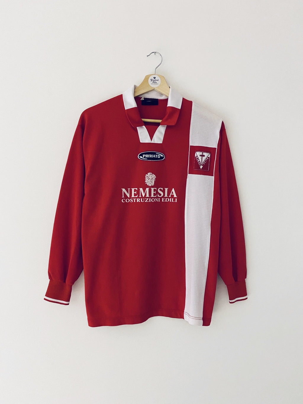 2003/04 Monza Home L/S Shirt #7 (S) 8/10