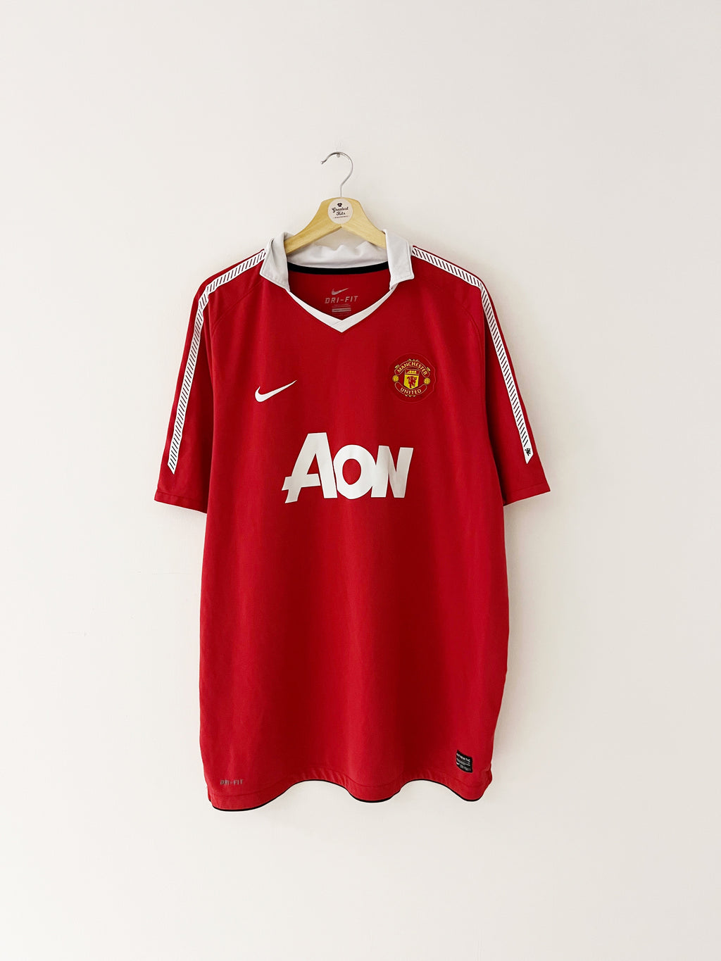 2010/11 Manchester United Home Shirt (XXL) 9/10