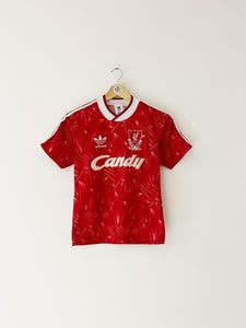 1989/91 Liverpool Home Shirt (Y) 9/10