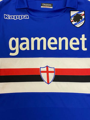 2013/14 Sampdoria Home Shirt (S) 9/10