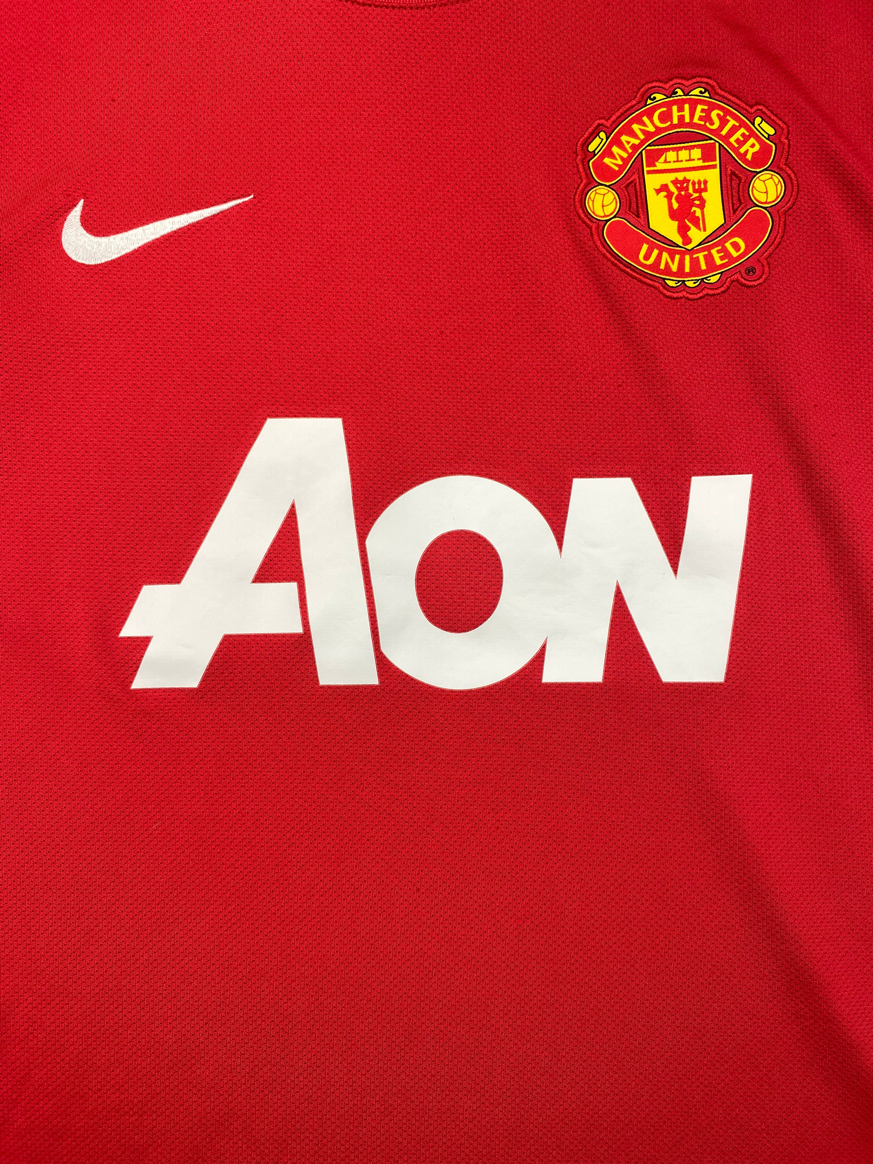 2011/12 Manchester United Home Shirt (M) 9/10