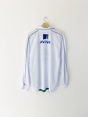 2009/11 Norwich Away L/S Shirt (L) 9.5/10