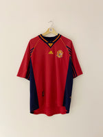 1998/99 Spain Home Shirt #4 (XL) 8.5/10