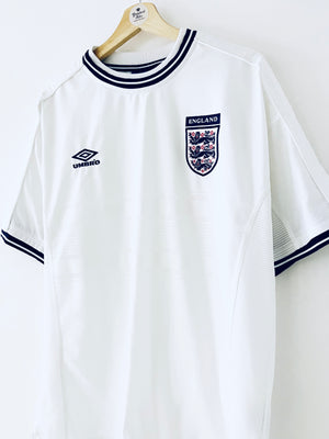 1999/01 England Home Shirt (XL) 8.5/10