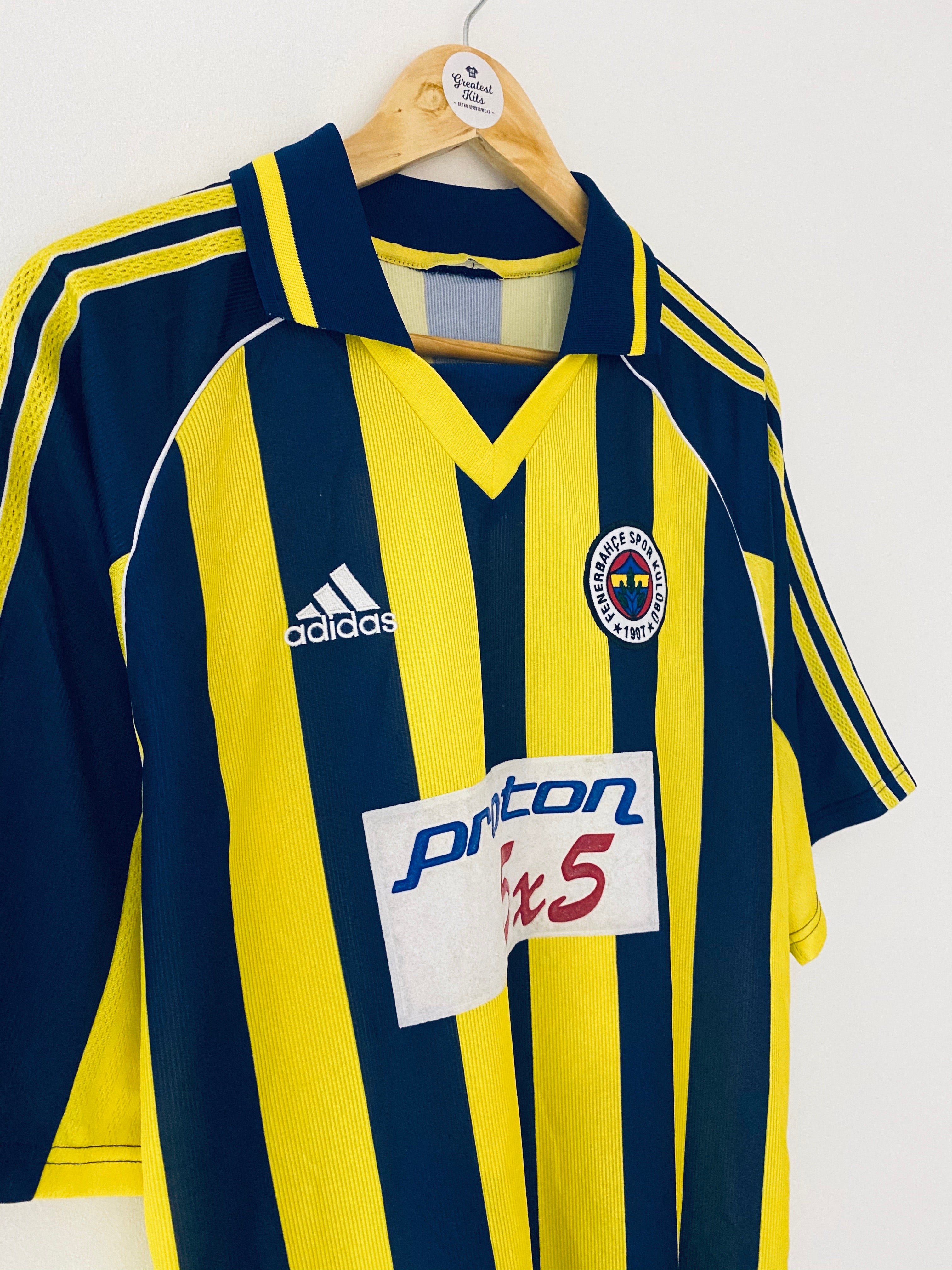 1999/00 Fenerbahce Home Shirt #13 (L) 8/10