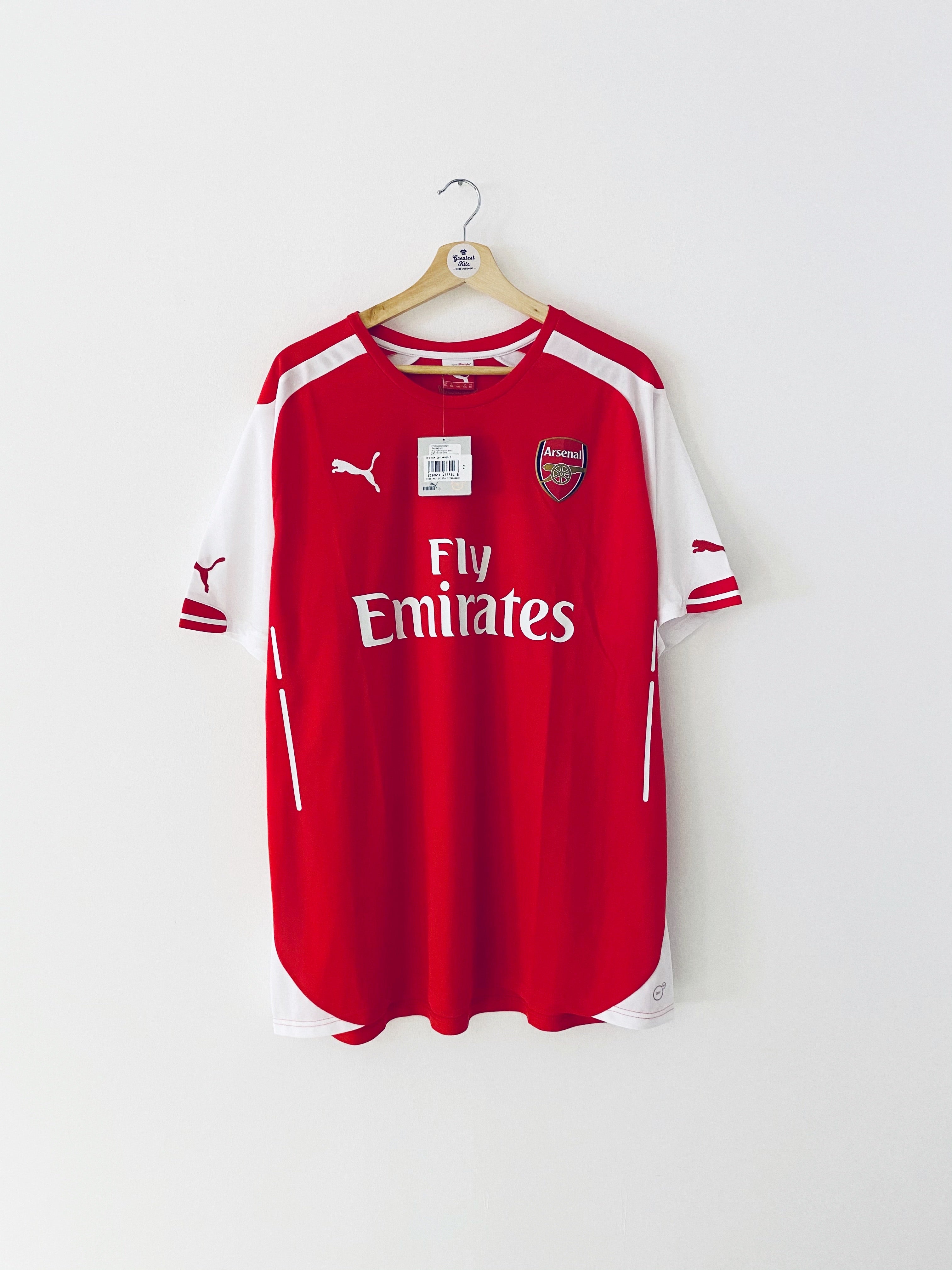 2014/15 Arsenal Home Shirt (XXL) BNWT