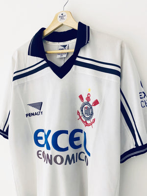 1998 Corinthians Home Shirt #9 (L) 9/10