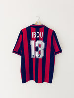 1997/98 AC Milan Home Shirt Ibou #13 (M) 8/10