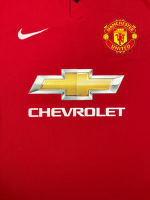 2014/15 Manchester United Home Shirt (M) 9/10