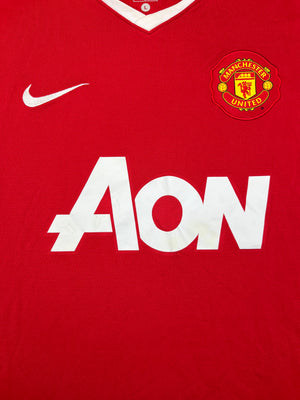 2010/11 Manchester United Home Shirt (L) 9/10