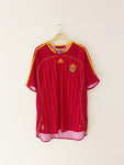 2006/08 Spain Home Shirt (XL) 9/10