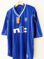 1999/01 Rangers Home Shirt (XL) BNIB