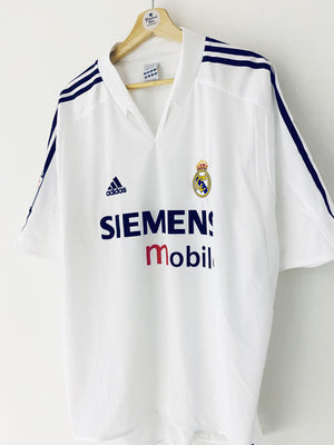 2004/05 Real Madrid Home Shirt (XL) 9/10