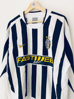 2003/04 Juventus Home L/S Shirt (XL) 8.5/10