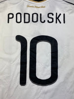 2010/11 Germany Home Shirt Podolski #10 (XXL) 9/10