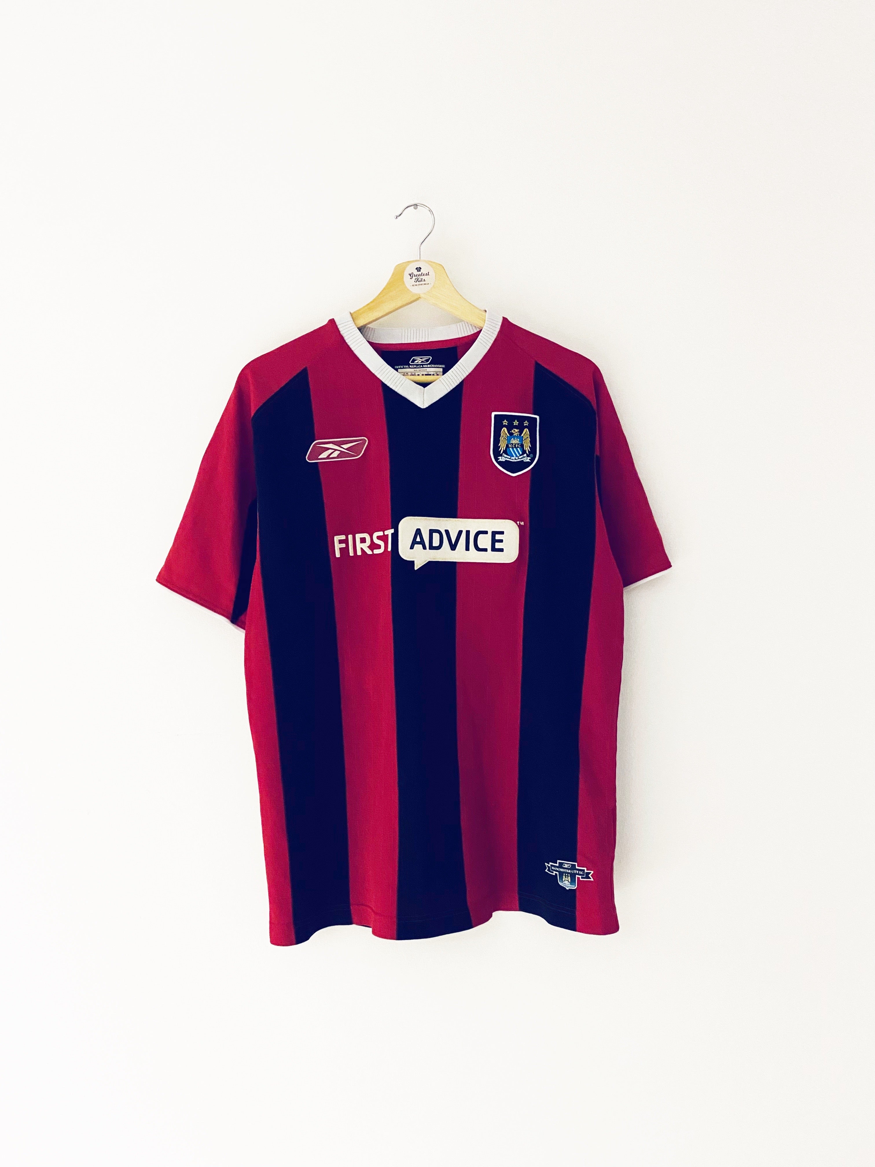 2003/04 Manchester City Away Shirt (M) 8.5/10