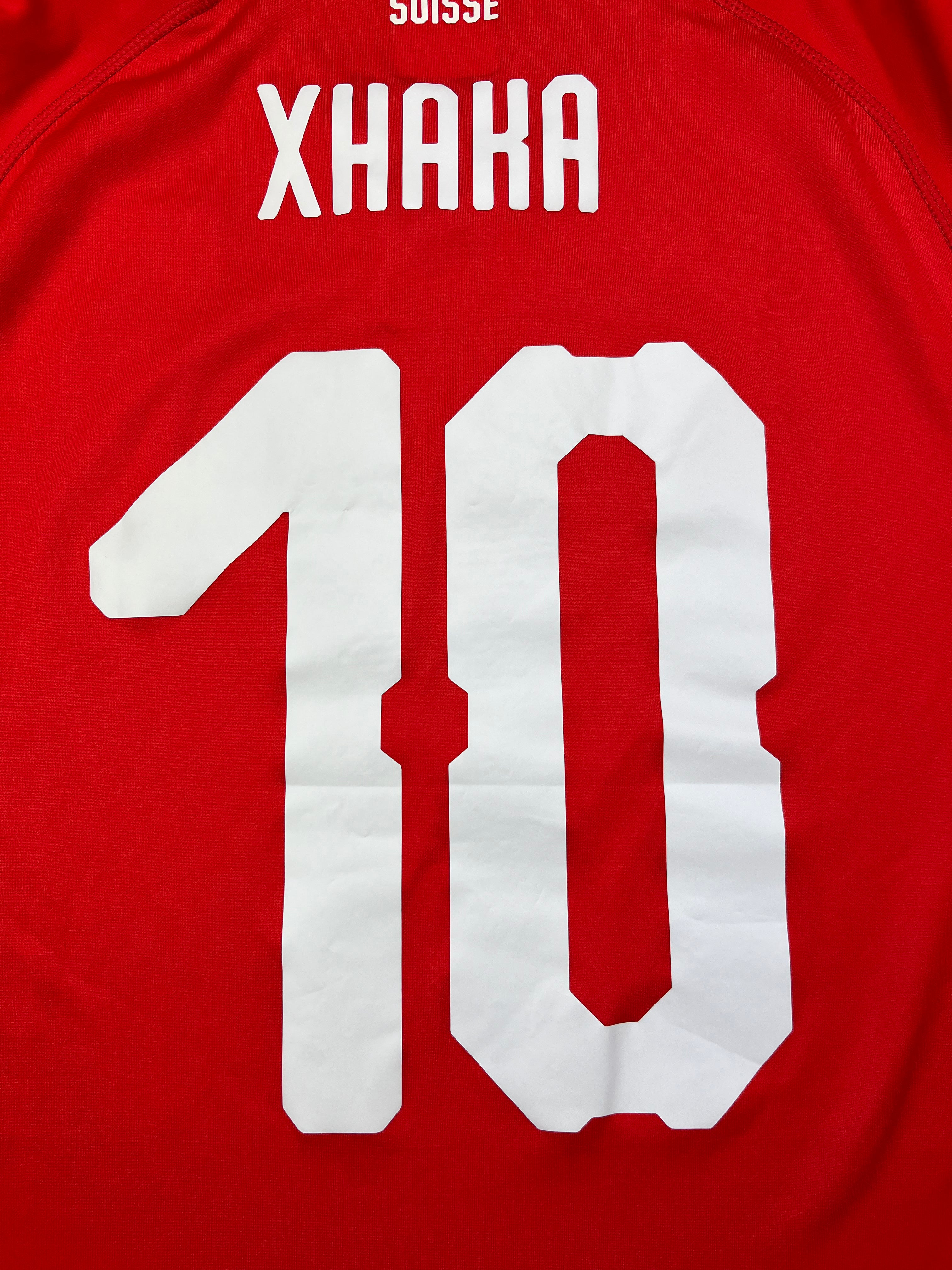 2018/20 Switzerland Home Shirt Xhaka #10 (S) 9/10